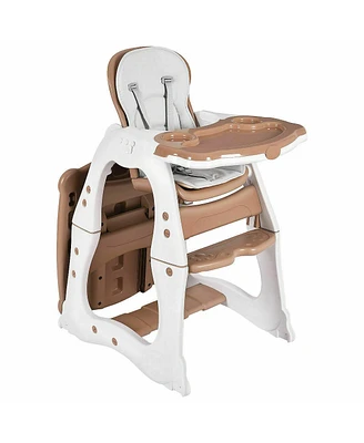 Gouun 3 in 1 Infant Table and Chair Set Baby High Chair