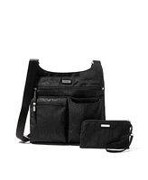 Baggallini On Track Zip Crossbody Bag