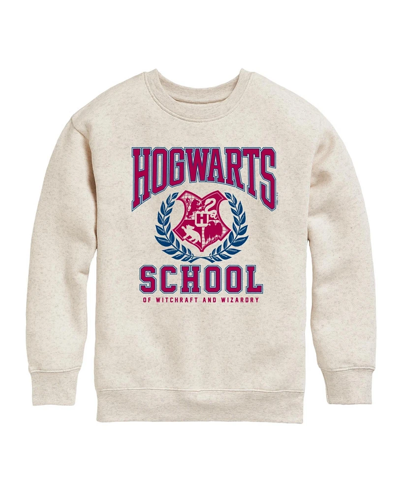 Harry Potter Big Girls Hogwarts Graphic Raglan Top