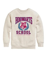 Harry Potter Big Girls Hogwarts Graphic Raglan Top