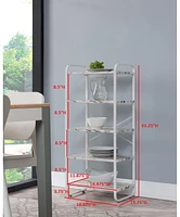 Kings Brand Furniture Hillcrest 5-Tier Baker's Rack