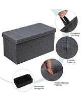Gouun 31.5 Inch Fabric Foldable Storage with Removable Bin