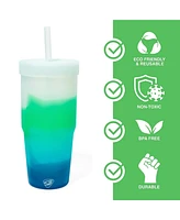 Silipint Straw Tumbler 32oz: Mountain Air