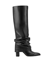 Marc Fisher Ltd Women's Lalita High Shaft Pointy Toe Dress Boots