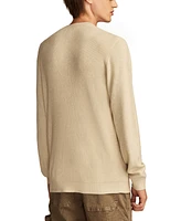 Lucky Brand Men's Shaker Ribbed Henley Sweater