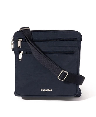 Baggillini Securtex Anti-Theft Large Crossbody Bag