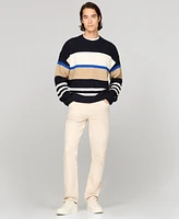 Tommy Hilfiger Men's Colorblocked Stripe Sweater