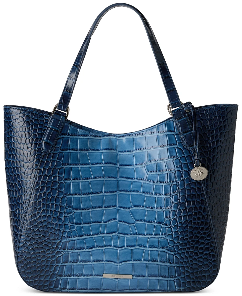 Brahmin Aliza Lumeria Leather Tote