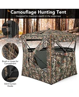 Gouun 5-in-1 Detachable Hunting Blind for 2-3 People with Skylight