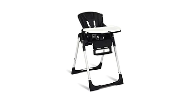 Gouun Foldable High Chair with Multiple Adjustable Backrests