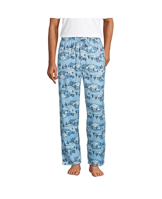 Lands' End Men's Flannel Pajama Pants