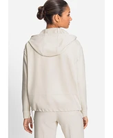 Olsen Women's Zip Front Hoodie Jacket