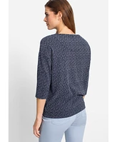 Olsen Women's Crepe Knit Top