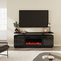 36 inches Electric Fireplace Tv Stand Media Consoles