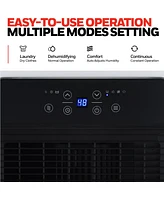 Honeywell 2024 New! 32-Pint Energy Star Dehumidifier for 3,000 Sq Ft – Laundry Mode, Auto-Comfort Mode & Thermal Overload Protection, TPFIT32WK