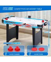 Inolait 48in Air Hockey Table, Portable Air Hockey Game Table for Kids and Adults