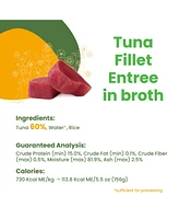 Almo Nature Hqs Natural Dog 12pk (5.5oz): Tuna Fillet Entree in Broth