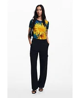 Desigual Women's Sunflower T-shirt