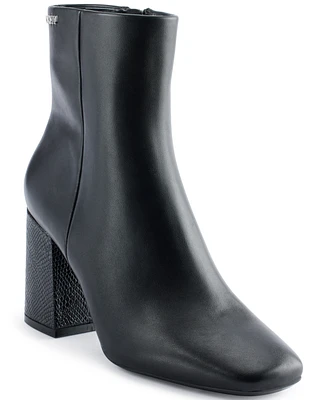 Dkny Women's Steph Block Heel Dress Booties