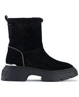 Dkny Women's Frankie Block Heel Winter Booties