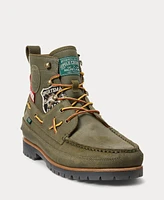 Polo Ralph Lauren Men's Ranger Mid Suede & Twill Boot