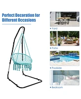 Gouun Adjustable Hammock Chair Stand Steel Frame