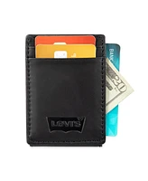 Levi's Men's Rfid Genuine Leather Front Pocket Wallet