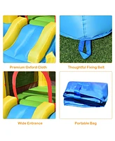 Gouun Inflatable Kids Slide Bounce House with 550w Blower