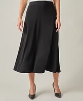 Kasper Women's Pull-On A-Line Maxi Skirt