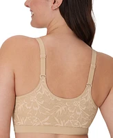 Bali Women's Breathe Lace-Overlay Bralette Dfcmbr