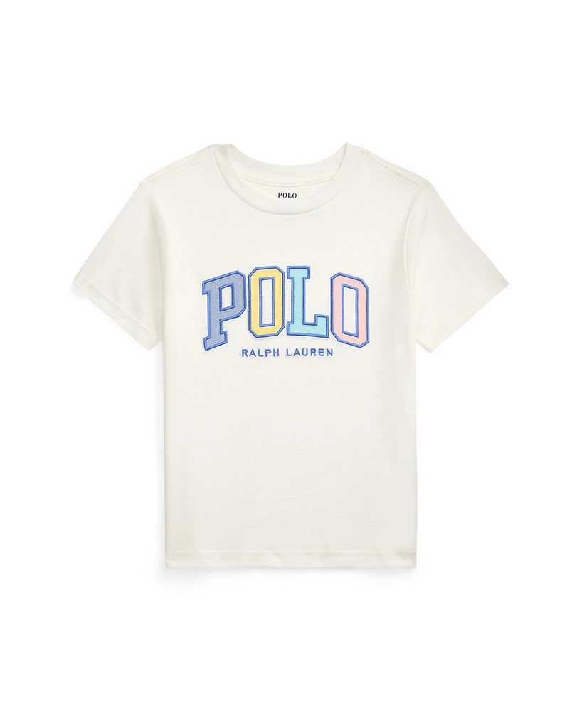 Polo Ralph Lauren Toddler and Little Boys Logo Cotton Jersey Tee