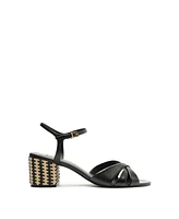 Schutz Women's Keefa Mid-Block Sandals