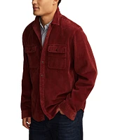 Lucky Brand Men's Big Cord Long Sleeve Utility Shirt