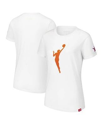 Sportiqe Women's White 2024 Wnba All-Star Game Premium Arcadia T-Shirt