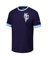 Pro Standard Men's Navy Kansas City Royals Connect T-Shirt