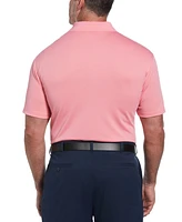 Pga Tour Men's Airflux Solid-Color Mesh Polo Golf Shirt