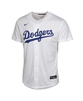 Nike Big Boys and Girls White Los Angeles Dodgers Home Game Jersey