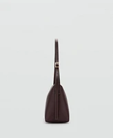 Mango Women's Zip Detail Shoulder Bag