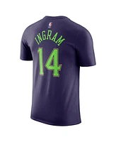 Nike Men's Purple Brandon Ingram New Orleans Pelicans 2024/25 City Edition Name Number T-Shirt