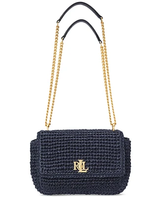 Lauren Ralph Woven Sophee Crossbody Bag