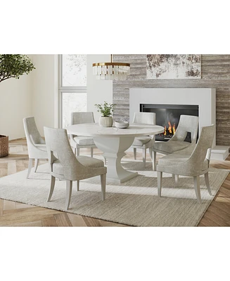 Mezzanine 7-Pc. Dining Set (Round Table & 6 Side Chairs)