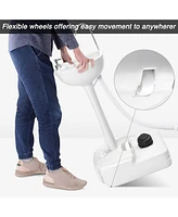 Yescom 17L Portable Camping Sink w/ Pump & 2 Pcs 24L Water Tank, Small Handwashing Station For Rv Travel Outdoor Party