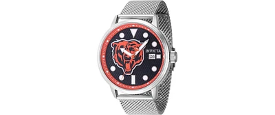 Invicta Men's 47978 Nfl Chicago Bears Quartz 3 Hand Dark Blue Dial Watch