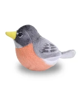 Wild Republic Audubon Bird American Robin Stuffed Animal, 5.5 Inches