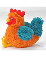 Wild Republic Hug'ems Rooster Stuffed Animal, 7 Inches