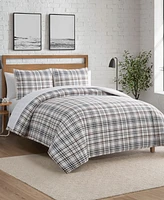 Lucky Brand Camper Plaid 3-Pc. Duvet Cover Set
