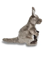 Wild Republic Cuddlekins Kangaroo Stuffed Animal, 12 Inches