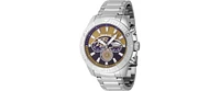 Invicta Men's 47940 Nfl Baltimore Ravens Quartz Multifunction Dark Yellow, Blue Dial Watch