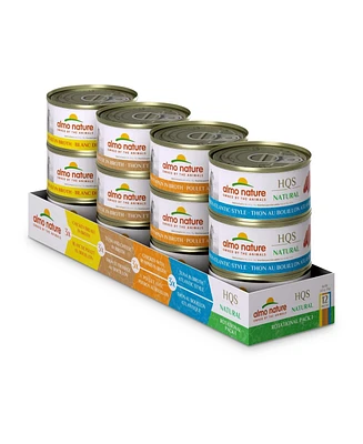 Almo Nature Hqs Natural Rotational Pack - 12 Can Variety