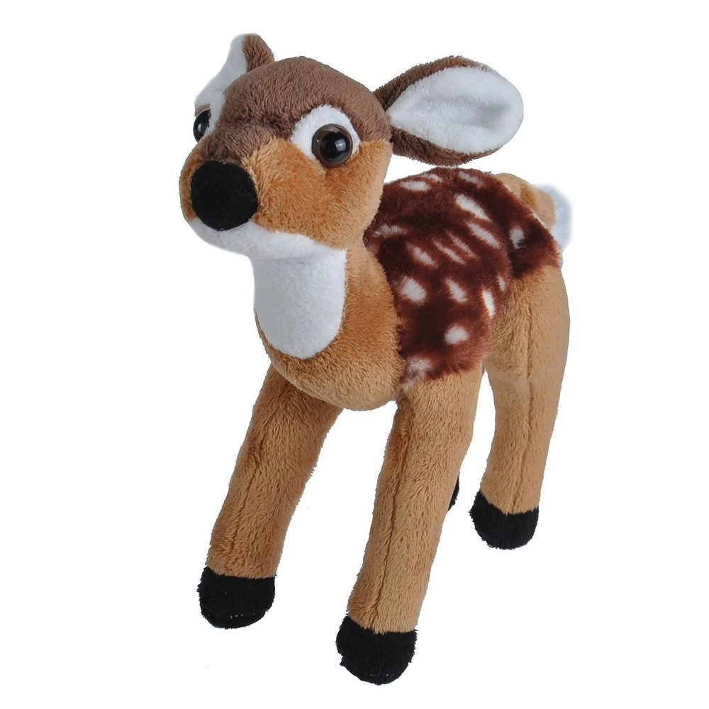 Wild Republic Cuddlekins Mini Fawn Stuffed Animal, 8 Inches